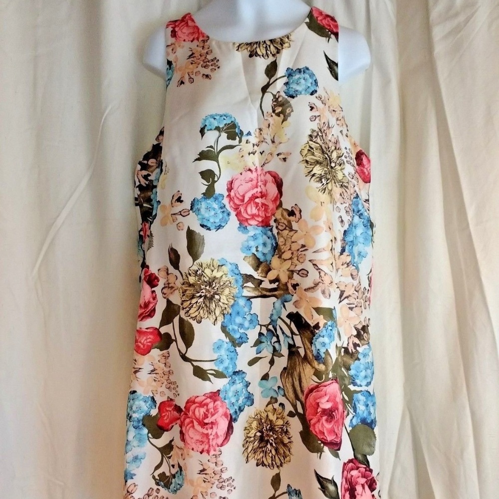 Dainty Hooligan Floral Sleeveless Shift Dress M